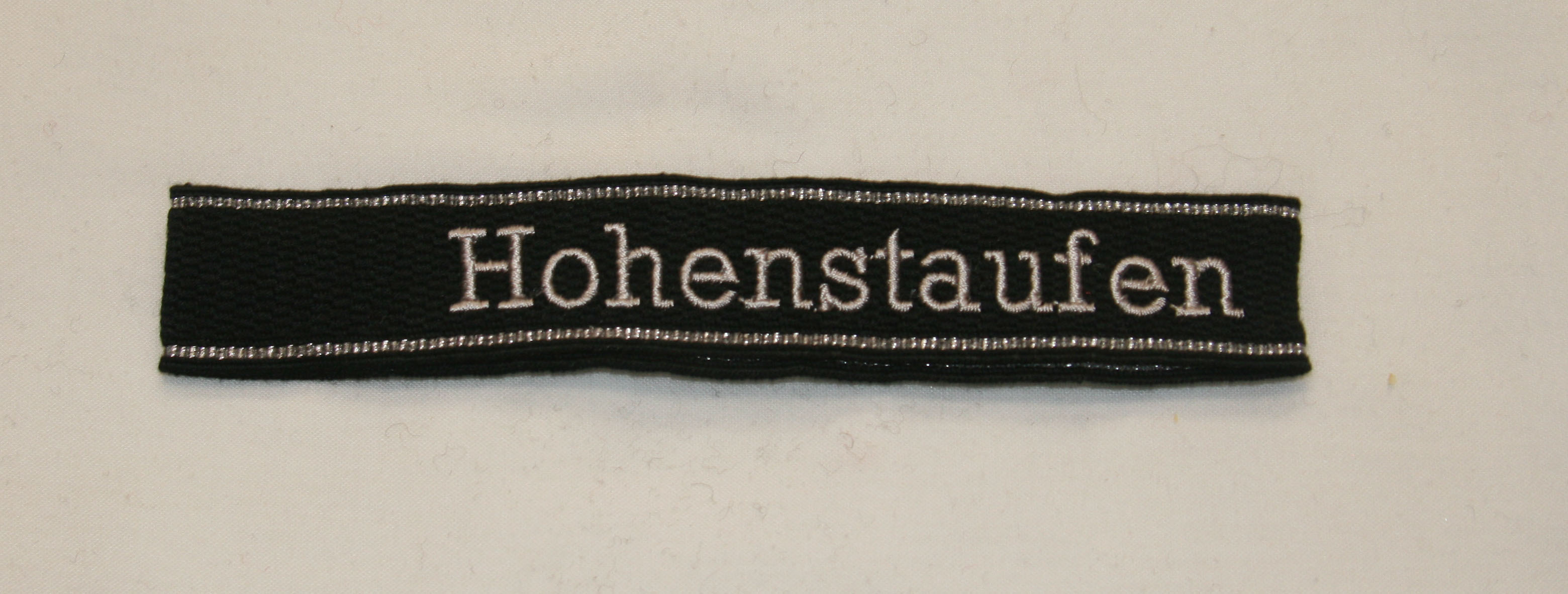 Waffen SS Divisional Cuff Title, Hohenstaufen embroidered